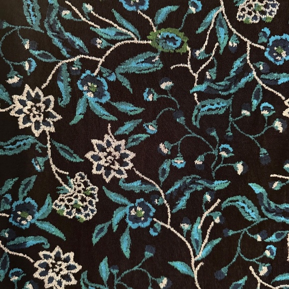 Coldwater Creek Mesh Lined Floral Boho Casual Easy Weekend Plus Size Dress 2X - Picture 3 of 9